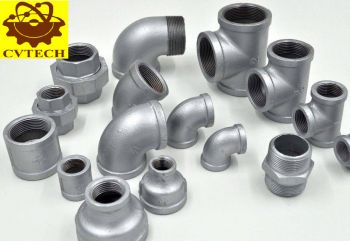 Phụ kiên co tê hàn ren inox , thép